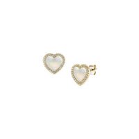 Boucles d'oreilles Amen Femme Cuori in Argent Madreperla EMOHGBZ3